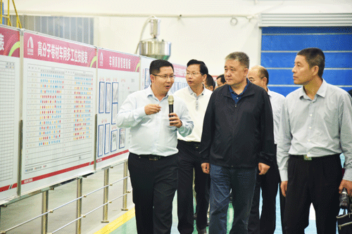国家发改委环资司考察东方雨虹岳阳生产基地