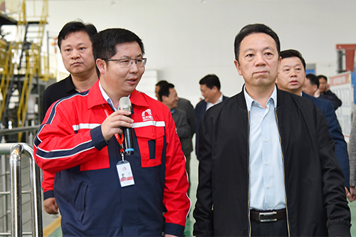 岳阳市委书记、市人大常委会主任刘和生调研岳阳东方雨虹