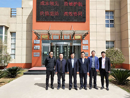 锦州市副市长杨林一行参观考察东方雨虹锦州生产基地 