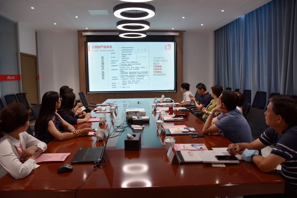 广州市市场监督管理局党组成员、副局长袁玲一行赴广州东方雨虹调研