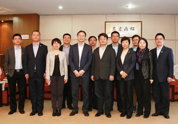 东方雨虹与首创置业举行高层会谈