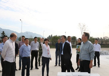 建德市长朱欢视察东方雨虹杭州生产基地