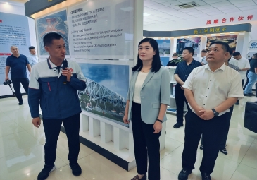杭州市萧山区戴村镇商会“萧商走亲”一行参观调研濮阳东方雨虹